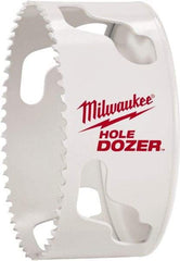 Milwaukee Tool - 3" Diam, 1-1/2" Cutting Depth, Hole Saw - Bi-Metal Saw, Toothed Edge - Americas Industrial Supply