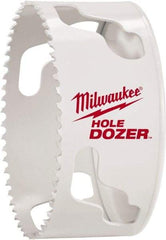 Milwaukee Tool - 3-1/8" Diam, 1-1/2" Cutting Depth, Hole Saw - Bi-Metal Saw, Toothed Edge - Americas Industrial Supply