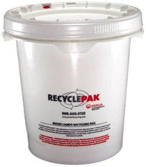 Recyclepak - 15 Inch Deep, Lamp Recycling Box - 15 Inch Diameter, 69 Lb. Capacity, 5 Gallon Pail - Americas Industrial Supply