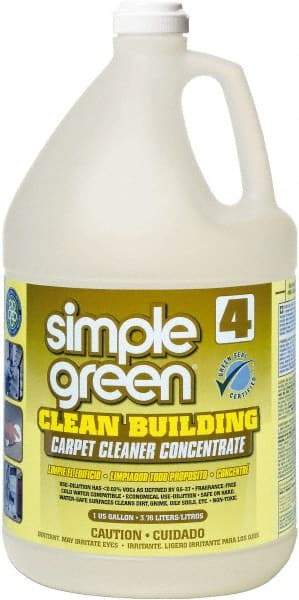 Simple Green - 1 Gal Bottle Spot/Stain Cleaner - Use on All Types of Carpeting - Americas Industrial Supply