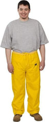 Helly Hansen - Size L, Yellow, Rain Pants - No Pockets - Americas Industrial Supply