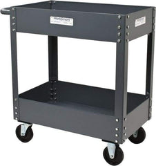 Value Collection - 1,200 Lb Capacity, 18" Wide x 30" Long x 34-5/8" High Service Cart - 2 Shelf, Steel - Americas Industrial Supply