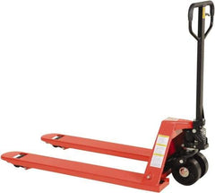 Vestil - 5,500 Lb Capacity, 7-3/4" Lift Economy Pallet Truck - 2-7/8" Min Lift Height, 48" Fork Length x 27" Fork Width, 27" Overall Width - Americas Industrial Supply