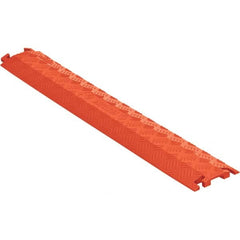 Checkers - On Floor Cable Covers Cover Material: Polyurethane Number of Channels: 1-1/2 - Americas Industrial Supply