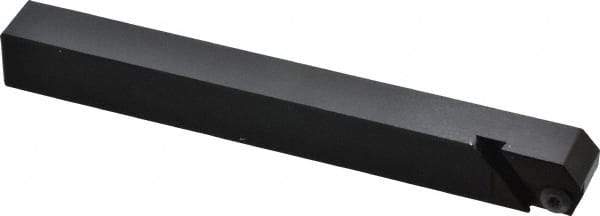 NTK - CTP, Right Hand Cut, 12mm Max Workpc Diam, CTP Insert, Indexable Cutoff Toolholder - 0.217 Max Depth of Cut, 1/2" Shank Width, 1/2" Shank Height, 120mm OAL - Americas Industrial Supply