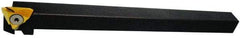 NTK - TBT, Right Hand Cut, 3/8" Shank Height x 3/8" Shank Width, Indexable Turning Toolholder - 3/8" OAL, TB32.. R Insert Compatibility, Series Screw Type - Americas Industrial Supply