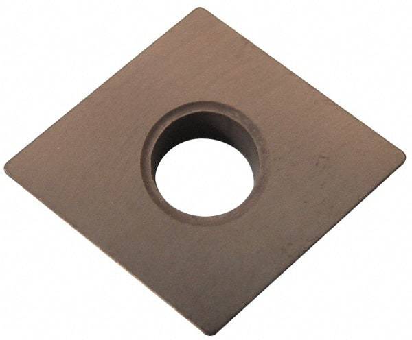 NTK - CNGA432 T0525 Grade HC2 Ceramic Turning Insert - Al2O3/TiC Finish, 80° Diamond, 1/2" Inscr Circle, 3/16" Thick, 1/32" Corner Radius - Americas Industrial Supply