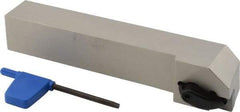 Iscar - DCLN, Left Hand Cut, 95° Lead Angle, 1" Shank Height x 1" Shank Width, Negative Rake Indexable Turning Toolholder - 6" OAL, CN.. Insert Compatibility, Series Isoturn - Americas Industrial Supply