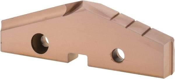 Allied Machine and Engineering - 3-3/4" Diam x 7/16" Thick, Seat Code 7, 144° Included Angle Spade Drill Insert - AM200 Coated, Cobalt, Grade Super Cobalt, Series GEN2 T-A - Americas Industrial Supply