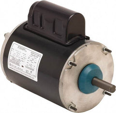 US Motors - 1/3 hp, TEAO Enclosure, Auto Thermal Protection, 1,700 RPM, 115/230 Volt, 60 Hz, Industrial Electric AC/DC Motor - Size 48 Frame, Resilient Mount, 1 Speed, Ball Bearings, 3.8/1.9 Full Load Amps, B Class Insulation, CW Drive End Rev - Americas Industrial Supply