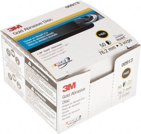 3M - Hook & Loop Disc - Super Fine Grade - Americas Industrial Supply