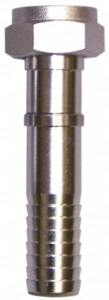 SuperKlean - FGHT x 3/4" Hose Barb, FGHT x Hose Barb Swivel - Stainless Steel - Americas Industrial Supply