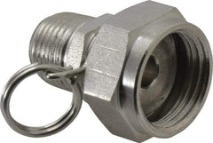 SuperKlean - MNPT x FGHT Swivel Hose Adapter - Stainless Steel - Americas Industrial Supply