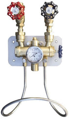 SuperKlean - 150 Max psi, Bronze Water Mixing Valve & Unit - FNPT End Connections - Americas Industrial Supply