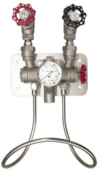 SuperKlean - 150 Max psi, Stainless Steel Water Mixing Valve & Unit - FNPT End Connections - Americas Industrial Supply