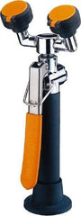 PRO-SAFE - Plumbed Drench Hoses Mount: Deck Style: Dual Spray Head - Americas Industrial Supply