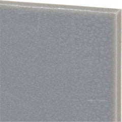 Made in USA - 1/4" Thick x 12" Wide x 2' Long, Polyethylene (UHMW) Sheet - Black, Oil-Filled Grade - Americas Industrial Supply