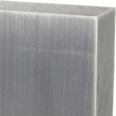 Made in USA - 1" Thick x 12" Wide x 2' Long, Polyethylene (UHMW) Sheet - Black, Oil-Filled Grade - Americas Industrial Supply