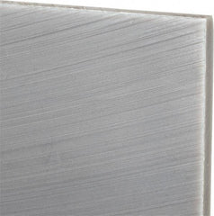 Made in USA - 1/4" Thick x 12" Wide x 3' Long, Polyethylene (UHMW) Sheet - Black, Oil-Filled Grade - Americas Industrial Supply