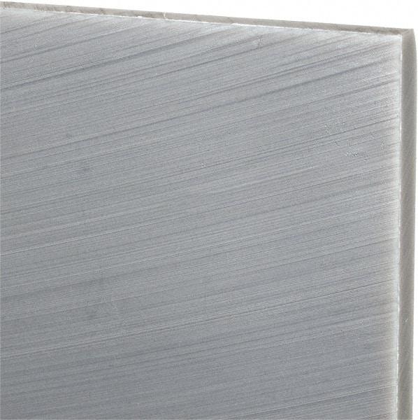 Made in USA - 1/4" Thick x 24" Wide x 2' Long, Polyethylene (UHMW) Sheet - Black, Oil-Filled Grade - Americas Industrial Supply