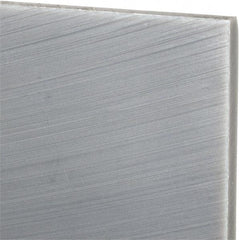 Made in USA - 1/4" Thick x 24" Wide x 2' Long, Polyethylene (UHMW) Sheet - Black, Oil-Filled Grade - Americas Industrial Supply