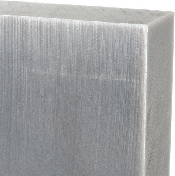 Made in USA - 1" Thick x 24" Wide x 3' Long, Polyethylene (UHMW) Sheet - Black, Oil-Filled Grade - Americas Industrial Supply