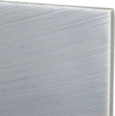 Made in USA - 1/4" Thick x 24" Wide x 4' Long, Polyethylene (UHMW) Sheet - Black, Oil-Filled Grade - Americas Industrial Supply