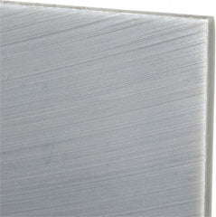 Made in USA - 1/4" Thick x 48" Wide x 5' Long, Polyethylene (UHMW) Sheet - Black, Oil-Filled Grade - Americas Industrial Supply