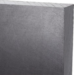 Made in USA - 3/4" Thick x 12" Wide x 3' Long, Polyethylene (UHMW) Sheet - Black, Antistatic Grade - Americas Industrial Supply