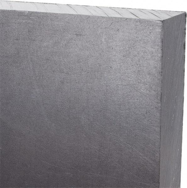 Made in USA - 3/4" Thick x 24" Wide x 4' Long, Polyethylene (UHMW) Sheet - Black, Antistatic Grade - Americas Industrial Supply