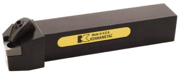 Kennametal - DCRN, Left Hand Cut, 15° Lead Angle, 25mm Shank Height x 25mm Shank Width, Negative Rake Indexable Turning Toolholder - 150mm OAL, CN..1204.. Insert Compatibility, Series Kenclamp - Americas Industrial Supply