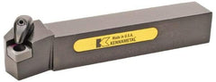 Kennametal - DSKN, Right Hand Cut, 15° Lead Angle, 25mm Shank Height x 25mm Shank Width, Negative Rake Indexable Turning Toolholder - 150mm OAL, SN..1204.. Insert Compatibility, Series Kenclamp - Americas Industrial Supply