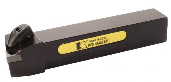 Kennametal - DSRN, Right Hand Cut, 15° Lead Angle, 25mm Shank Height x 25mm Shank Width, Negative Rake Indexable Turning Toolholder - 150mm OAL, SN..1204.. Insert Compatibility, Series Kenclamp - Americas Industrial Supply