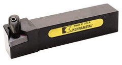 Kennametal - DTJN, Right Hand Cut, 3° Lead Angle, 1" Shank Height x 1" Shank Width, Negative Rake Indexable Turning Toolholder - 6" OAL, TN..43. Insert Compatibility, Series Kenclamp - Americas Industrial Supply