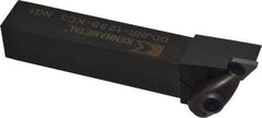 Kennametal - DDJN, Right Hand Cut, 3° Lead Angle, 3/4" Shank Height x 3/4" Shank Width, Negative Rake Indexable Turning Toolholder - 4-1/2" OAL, DN..33. Insert Compatibility, Series Kenclamp - Americas Industrial Supply