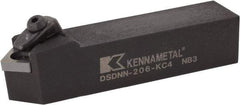 Kennametal - DSDN, Neutral Cut, 45° Lead Angle, 1-1/4" Shank Height x 1-1/4" Shank Width, Negative Rake Indexable Turning Toolholder - 6" OAL, SN..643 Insert Compatibility, Series Kenloc - Americas Industrial Supply