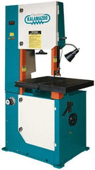 Clausing - 20 Inch Throat Capacity, Variable Speed Pulley Vertical Bandsaw - 50 to 5200 SFPM, 3 HP, Three Phase - Americas Industrial Supply