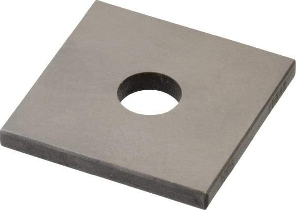 Value Collection - 0.1003" Square Steel Gage Block - Accuracy Grade 0, Includes NIST Traceability Certification - Americas Industrial Supply