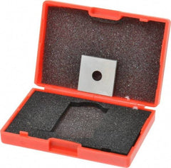 Value Collection - 0.102" Square Steel Gage Block - Accuracy Grade 0, Includes NIST Traceability Certification - Americas Industrial Supply