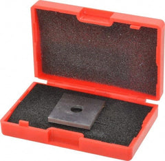 Value Collection - 0.108" Square Steel Gage Block - Accuracy Grade 0, Includes NIST Traceability Certification - Americas Industrial Supply