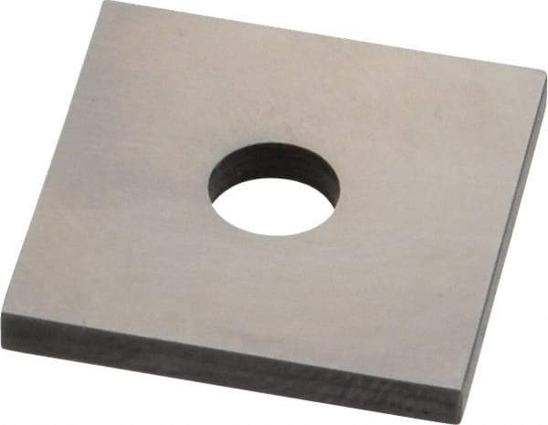 Value Collection - 0.11" Square Steel Gage Block - Accuracy Grade 0, Includes NIST Traceability Certification - Americas Industrial Supply