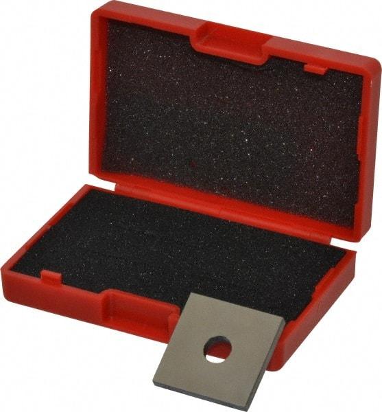 Value Collection - 0.114" Square Steel Gage Block - Accuracy Grade 0, Includes NIST Traceability Certification - Americas Industrial Supply
