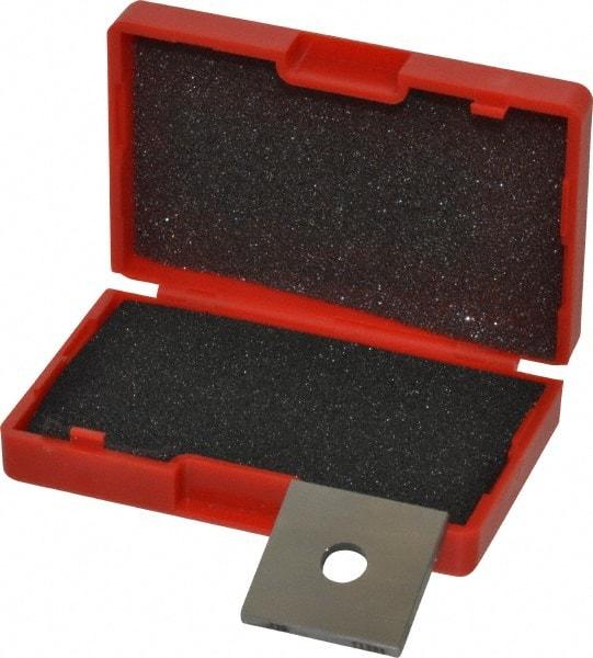 Value Collection - 0.116" Square Steel Gage Block - Accuracy Grade 0, Includes NIST Traceability Certification - Americas Industrial Supply