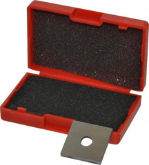 Value Collection - 0.116" Square Steel Gage Block - Accuracy Grade 0, Includes NIST Traceability Certification - Americas Industrial Supply