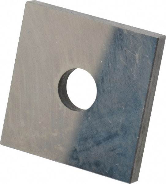 Value Collection - 0.123" Square Steel Gage Block - Accuracy Grade 0, Includes NIST Traceability Certification - Americas Industrial Supply