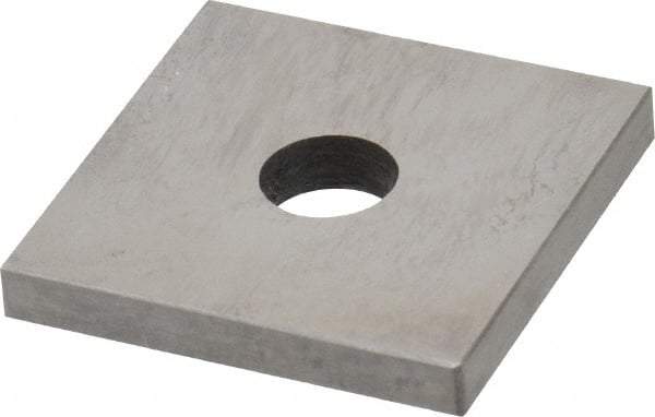 Value Collection - 0.128" Square Steel Gage Block - Accuracy Grade 0, Includes NIST Traceability Certification - Americas Industrial Supply