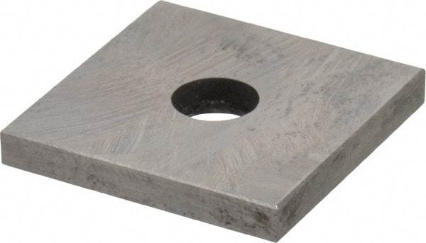 Value Collection - 0.13" Square Steel Gage Block - Accuracy Grade 0, Includes NIST Traceability Certification - Americas Industrial Supply