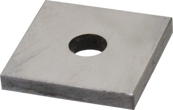 Value Collection - 0.137" Square Steel Gage Block - Accuracy Grade 0, Includes NIST Traceability Certification - Americas Industrial Supply