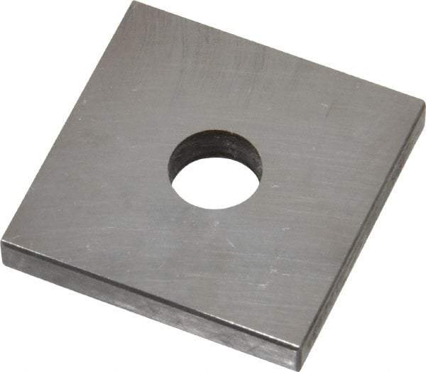 Value Collection - 0.138" Square Steel Gage Block - Accuracy Grade 0, Includes NIST Traceability Certification - Americas Industrial Supply