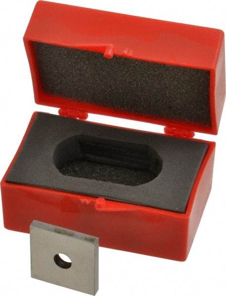 Value Collection - 0.149" Square Steel Gage Block - Accuracy Grade 0, Includes NIST Traceability Certification - Americas Industrial Supply
